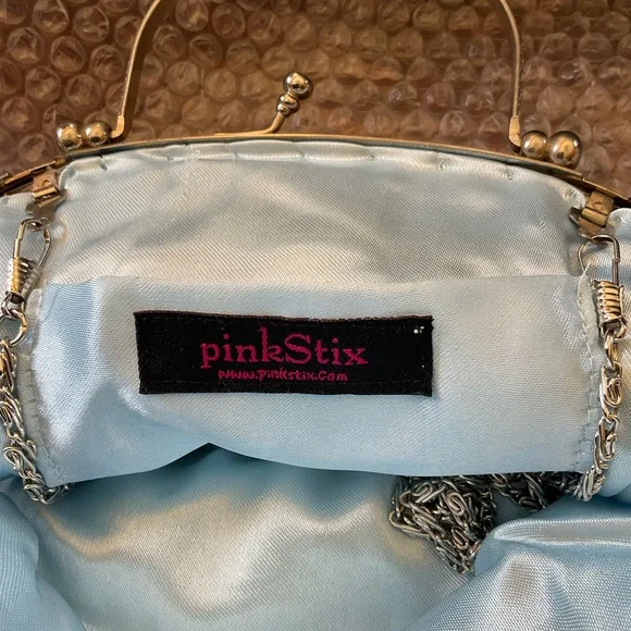 Beaded  purse by ‘’   ‘’ BEADSTIX  ‘’’    Brand new no tags - Picture 3 of 11